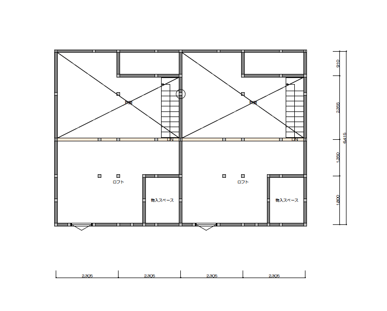 東商住建の高性能賃貸、間取りをご紹介します/施工中/ロフト/平面図/収納